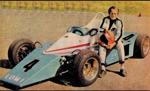 L GM1, primul monopost românesc în Formula Easter, alături de creatorul său